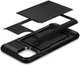 Spigen Slim Armor Card Slot Apple iPhone 11 Pro Max Zwart afbeelding 3