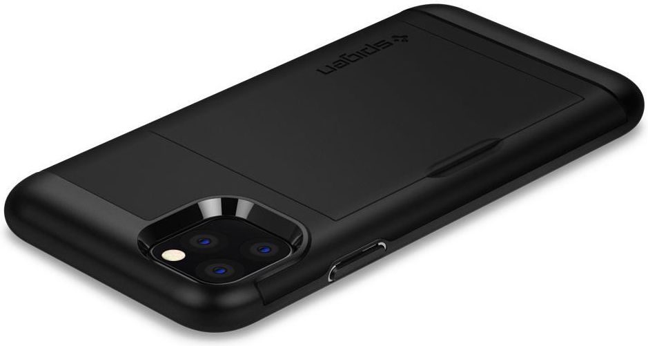 Spigen Slim Armor Card Slot Apple iPhone 11 Pro Max Zwart afbeelding 6