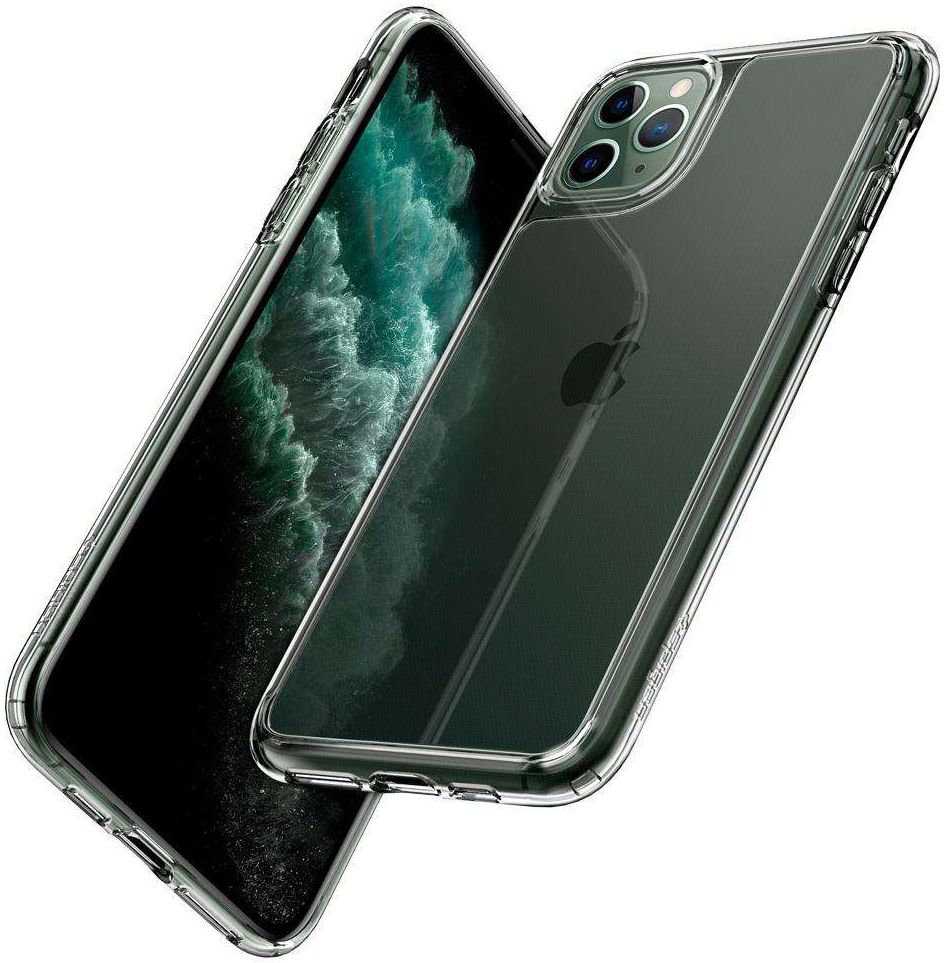 Spigen Quartz Hybrid Apple iPhone 11 Pro Max Hoesje Transparant afbeelding 2