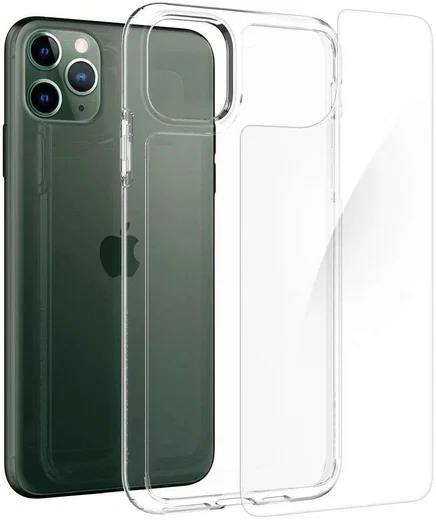 Spigen Quartz Hybrid Apple iPhone 11 Pro Max Hoesje Transparant afbeelding 3