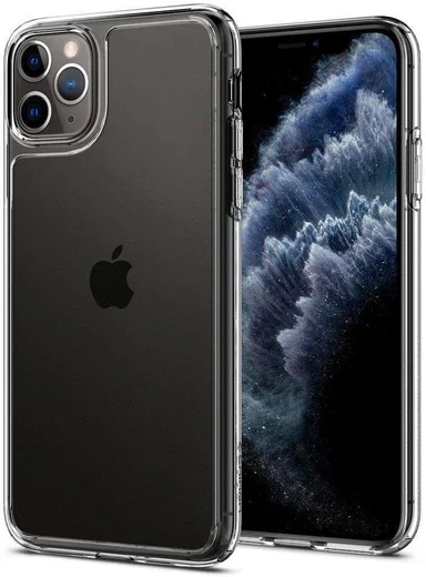 Spigen Quartz Hybrid Apple iPhone 11 Pro Max Hoesje Transparant afbeelding 5