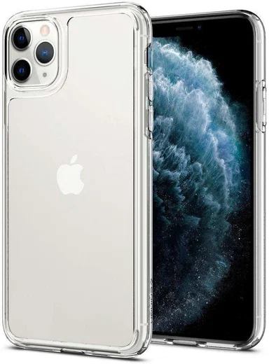 Spigen Quartz Hybrid Apple iPhone 11 Pro Max Hoesje Transparant afbeelding 6