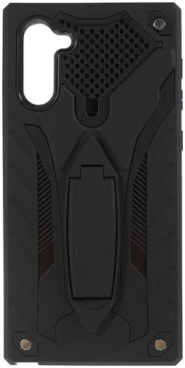 Samsung Galaxy Note 10 Hybride Combo Kickstand Hoesje Zwart afbeelding 1