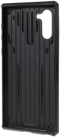 Samsung Galaxy Note 10 Hybride Combo Kickstand Hoesje Zwart afbeelding 2