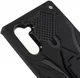 Samsung Galaxy Note 10 Hybride Combo Kickstand Hoesje Zwart afbeelding 3