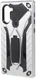 Samsung Galaxy Note 10 Hybride Combo Kickstand Hoesje Zilver afbeelding 2