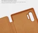 Nillkin Qin Series Flip Hoesje Samsung Galaxy Note 10 Plus Bruin afbeelding 10