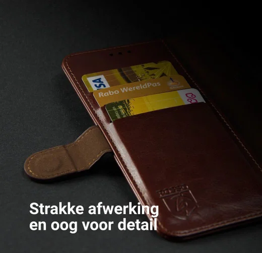 Rosso Element Xiaomi Mi 9T Hoesje Book Cover Bruin afbeelding 9