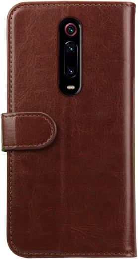 Rosso Element Xiaomi Mi 9T Hoesje Book Cover Bruin afbeelding 2