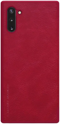 Nillkin Qin Series Flip Hoesje Samsung Galaxy Note 10 Rood afbeelding 2