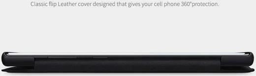 Nillkin Qin Series Flip Hoesje Samsung Galaxy Note 10 Bruin afbeelding 6