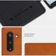 Nillkin Qin Series Flip Hoesje Samsung Galaxy Note 10 Bruin afbeelding 8