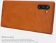Nillkin Qin Series Flip Hoesje Samsung Galaxy Note 10 Bruin afbeelding 9
