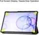 Samsung Galaxy Tab S6 Book Hoes met Print Don't Touch Me afbeelding 7