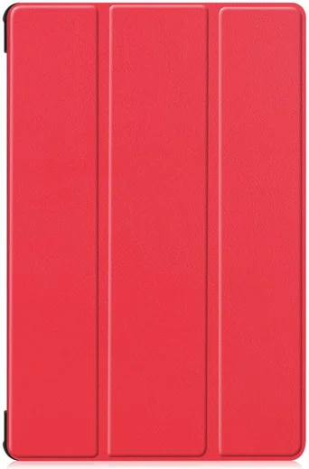Samsung Galaxy Tab S6 Tri-Fold Hoes Rood afbeelding 1