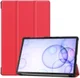 Samsung Galaxy Tab S6 Tri-Fold Hoes Rood afbeelding 2