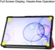 Samsung Galaxy Tab S6 Tri-Fold Hoes Rood afbeelding 9