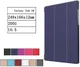 Samsung Galaxy Tab S6 Tri-Fold Hoes Donker Blauw afbeelding 6
