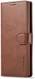 Samsung Galaxy Note 10 Leren Portemonnee Bookcase Hoesje Donker Bruin afbeelding 7