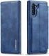 Samsung Galaxy Note 10 Retro Portemonnee Bookcase Hoesje Blauw afbeelding 2