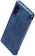 Samsung Galaxy Note 10 Retro Portemonnee Bookcase Hoesje Blauw afbeelding 6