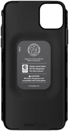 Spigen Thin Fit Classic Hoesje Apple iPhone 11 Pro Max Zwart afbeelding 4