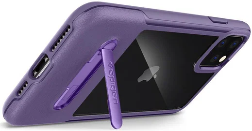 Spigen Slim Armor Essential S Hoesje Apple iPhone 11 Pro Max Paars afbeelding 3