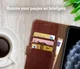 Rosso Element Apple iPhone 11 Pro Max Hoesje Book Cover Bruin afbeelding 8
