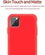 Apple iPhone 11 Pro Full Covered Siliconen Hoesje Rood afbeelding 4