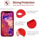 Apple iPhone 11 Pro Full Covered Siliconen Hoesje Rood afbeelding 6