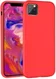 Apple iPhone 11 Pro Full Covered Siliconen Hoesje Rood afbeelding 1