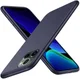 Apple iPhone 11 Pro Full Covered Siliconen Hoesje Donkerblauw afbeelding 2
