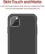 Apple iPhone 11 Pro Full Covered Siliconen Hoesje Zwart afbeelding 3