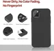 Apple iPhone 11 Pro Full Covered Siliconen Hoesje Zwart afbeelding 4