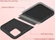 Apple iPhone 11 Pro Full Covered Siliconen Hoesje Zwart afbeelding 8