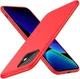 Apple iPhone 11 Hoesje Full Covered Siliconen Rood afbeelding 2