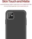 Apple iPhone 11 Hoesje Full Covered Siliconen Zwart afbeelding 3