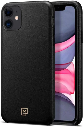 Spigen La Manon Calin Apple iPhone 11 Hoesje Zwart afbeelding 1