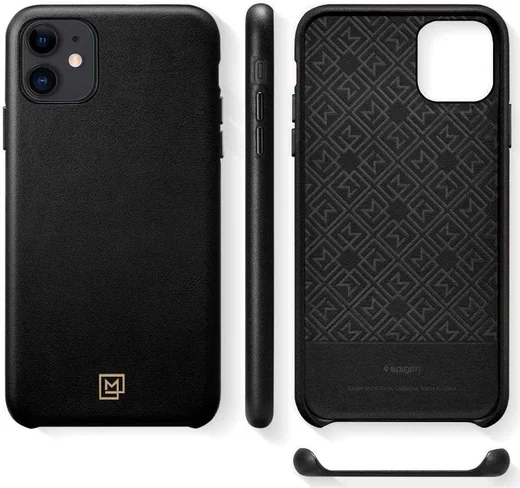 Spigen La Manon Calin Apple iPhone 11 Hoesje Zwart afbeelding 5