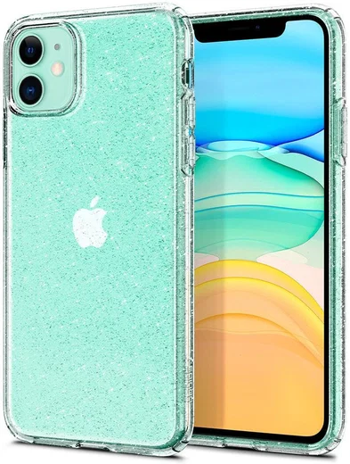 Spigen Liquid Crystal Apple iPhone 11 Hoesje Glitter afbeelding 1