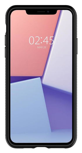 Spigen Liquid Air Apple iPhone 11 Hoesje Matte Zwart afbeelding 5