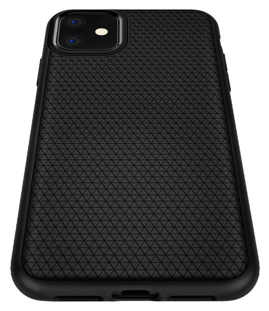 Spigen Liquid Air Apple iPhone 11 Hoesje Matte Zwart afbeelding 6