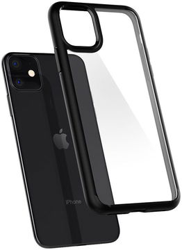 Spigen Ultra Hybrid Apple iPhone 11 Hoesje Back Cover Transparant/Zwart