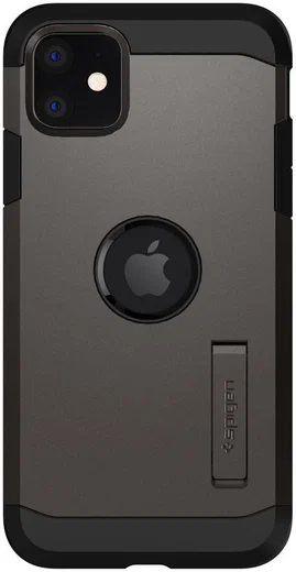 Spigen Tough Armor Apple iPhone 11 Hoesje Grijs afbeelding 1