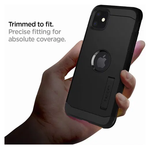 Spigen Tough Armor Apple iPhone 11 Hoesje Zwart afbeelding 7
