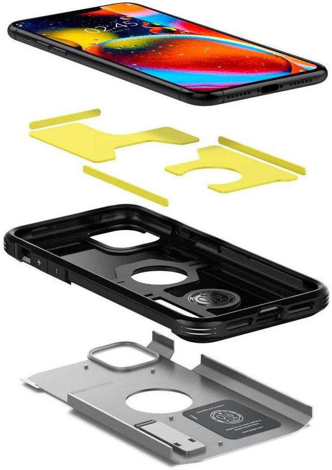 Spigen Tough Armor XP Apple iPhone 11 Hoesje Zilver afbeelding 4