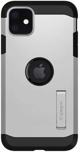 Spigen Tough Armor XP Apple iPhone 11 Hoesje Zilver afbeelding 1