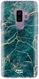 HappyCase Samsung Galaxy S9 Plus Flexibel TPU Hoesje Aqua Marmer Print afbeelding 1