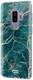 HappyCase Samsung Galaxy S9 Plus Flexibel TPU Hoesje Aqua Marmer Print afbeelding 5