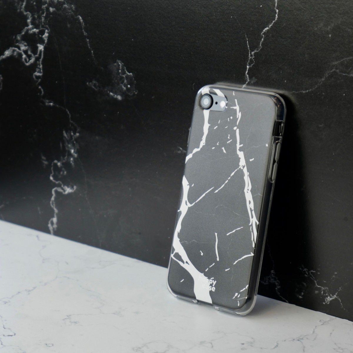 HappyCase Apple iPhone 8 Flexibel TPU Hoesje Marmer print afbeelding 3